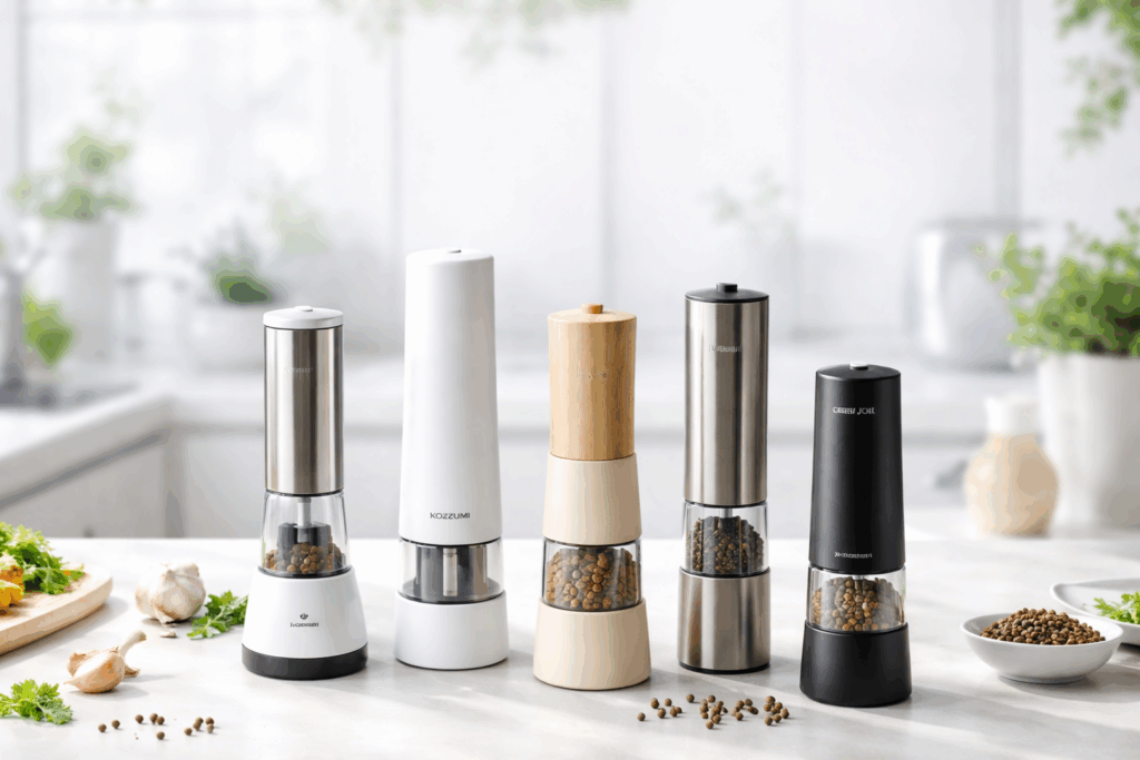 おすすめの電動ペッパーミルの画像