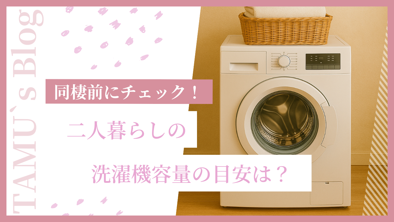 二人暮らしに適した洗濯機